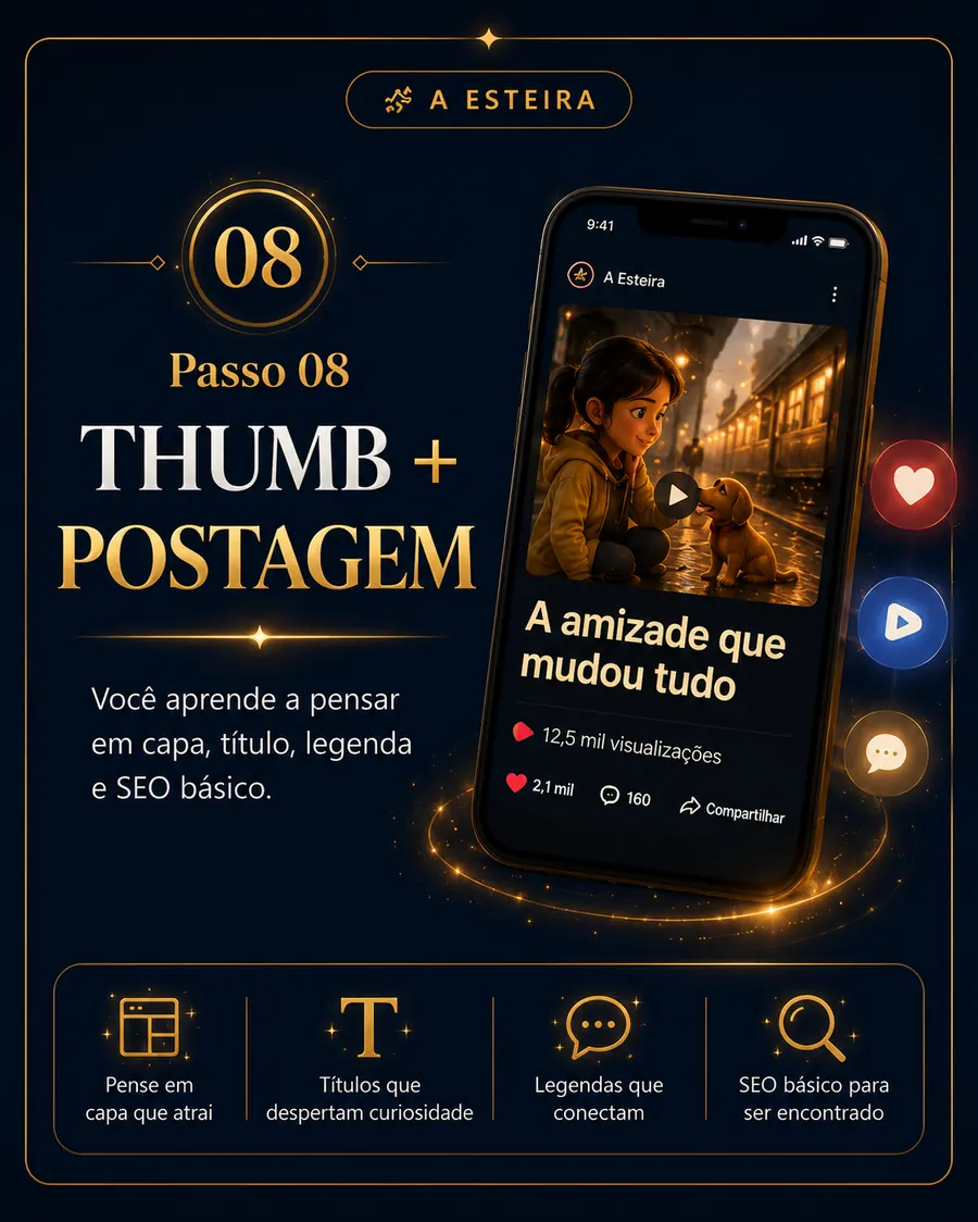 Passo 08 — Thumb e Postagem